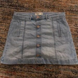 Abercrombie kids Jean skirt